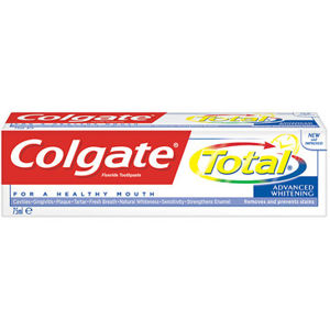 Colgate Zubní pasta Total Whitening 75ml - II. jakost