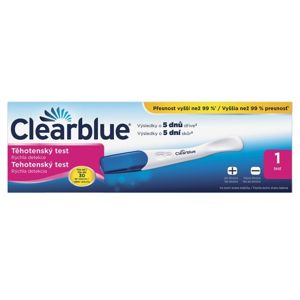 Clearblue PLUS - rychlá detekce těhotenský test 1ks - II. jakost