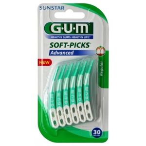 GUM mezizubní kartáček Soft-Picks Advanced 30ks - II. jakost