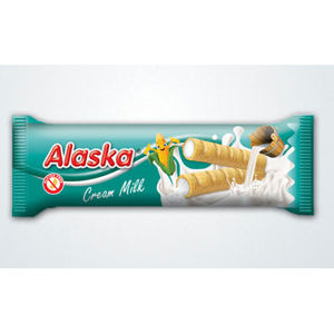 Kukuřičné trubičky Alaska mléčný krém 18g