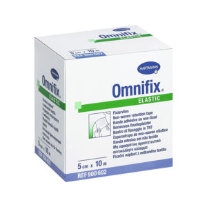 FIXACE HYPOALERGENNÍ PRO STOMIKY OMNIFIX ELASTIC 5CMX10M,1KS - II. jakost