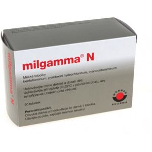 MILGAMMA N 40MG/90MG/0,25MG měkké tobolky 50