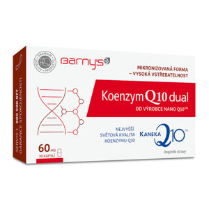 Barnys Koenzym Q10 dual 60mg cps.30 - II. jakost