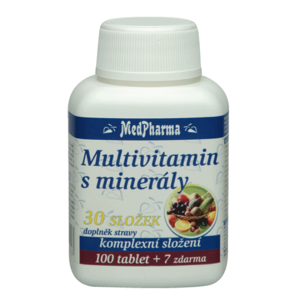 MedPharma Multivitamín s minerály 30složek tbl.107 - II. jakost