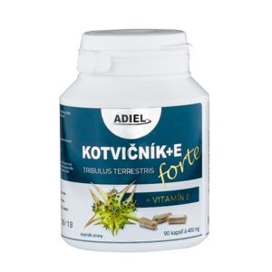 ADIEL Kotvičník zemní FORTE s vitamínem E cps.90 - II. jakost