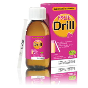 Petit Drill Sirup na suchý kašel 125ml - II. jakost