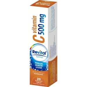 Revital C vitamin 500mg Pomeranč eff.tbl.20 - II. jakost