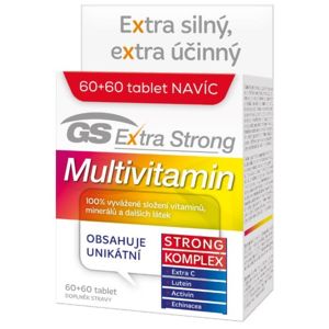 GS Extra Strong Multivitamin 60+60 tablet ČR/SK - II. jakost