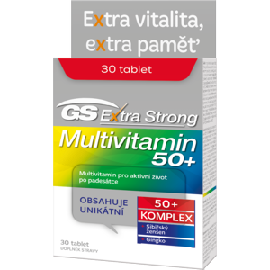 GS Extra Strong Multivitamin 50+ tbl.30 2017 - II. jakost