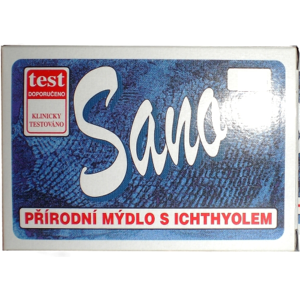 MERCO Sano mýdlo s ichtyolem 100g 5% - II. jakost