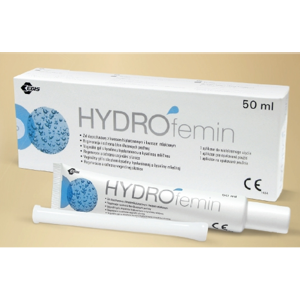 HYDROFEMIN vag.gel s kys.hyalur.a mléčnou 50ml - II. jakost