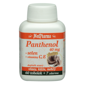 MedPharma Panthenol 40mg forte tob.67 - II. jakost