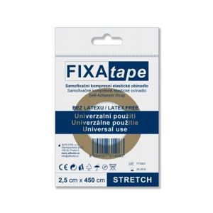 FIXAtape STRETCH samofix.obinadlo 2.5x450cm tělová
