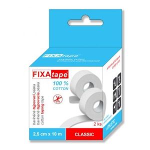 FIXAtape Classic tejpovací páska 2.5cmx10m 2ks - II. jakost