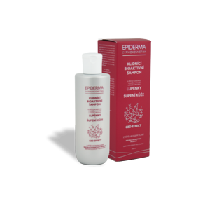 EPIDERMA bioaktivní CBD šampon při lupénce 200ml - II. jakost