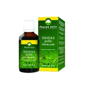 Pini Sibirica olej ze sibiřské jedle bělokoré 50ml - II. jakost