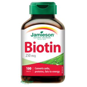 JAMIESON Biotin 250 mcg tbl.100 - II. jakost