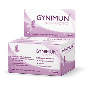 GYNIMUN intim protect 10 vag. kapslí - II. jakost