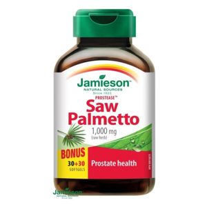 JAMIESON Prostease Saw Palmetto 125mg cps.60 - II. jakost