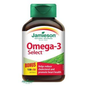 JAMIESON Omega-3 Select 1000mg cps.200 - II. jakost