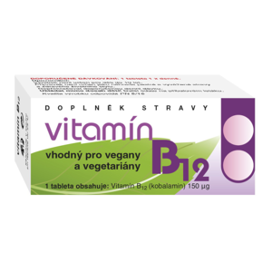 NATURVITA Vitamín B12 tbl.60 - II. jakost