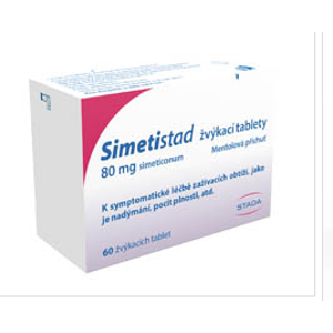 Simetistad 80mg žvýkací tablety tbl.60 - II. jakost