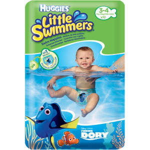 HUGGIES Little Swimmers vel.3-4 7-15kg 12ks - II. jakost