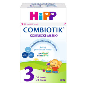 HiPP MLÉKO HiPP 3 JUNIOR Combiotik 4x600g - II. jakost