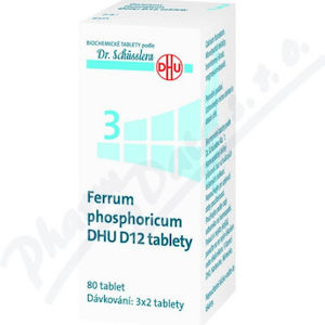 No.3 Ferrum phosphoricum DHU D12 80 tablet