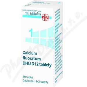 No.1 Calcium fluoratum DHU D12 80 tablet
