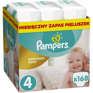 Pampers Plenky Premium Monthly Box S4 168