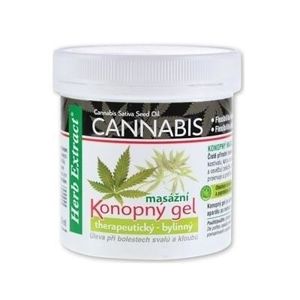 Cannabis Konopný masážní gel 250ml - II. jakost