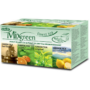 VITTO MIXGREEN 4 druhy zeleného čaje n.s.20x2g - II. jakost