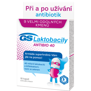 GS Laktobacily Antibio40 cps.10 2017