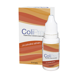 ColiPrev 15 ml kapky dopl.stravy s obsahem laktázy - II. jakost