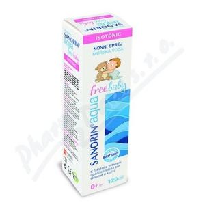 Sanorin Aqua Free Baby sprej 120 ml