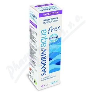 Sanorin Aqua Free sprej 120 ml - II. jakost