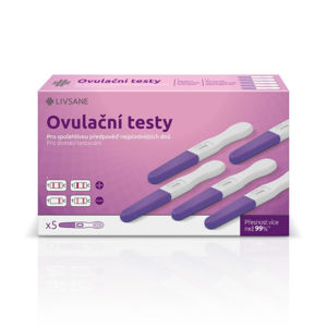 LIVSANE Test ovulační CZ plodné dny 5ks - II. jakost
