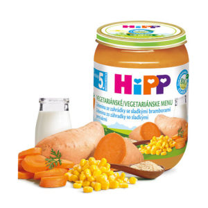 HiPP Zelenina se sladkými bramborami BIO 6+m 190g