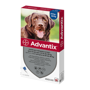 Advantix pro psy nad 25kg-40kg spot-on a.u.v.1x4ml