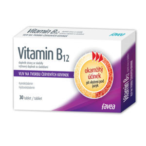 Favea Vitamín B12 tbl.30 - II. jakost