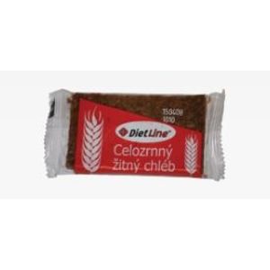 DietLine Celozrnný žitný chléb 2ks/40g