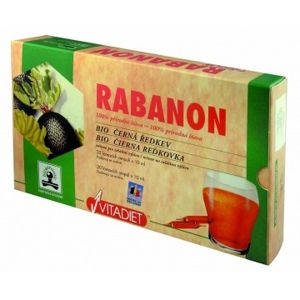 Rabanon Vitadiet 20x10ml extrakt z černé ředkve - II. jakost