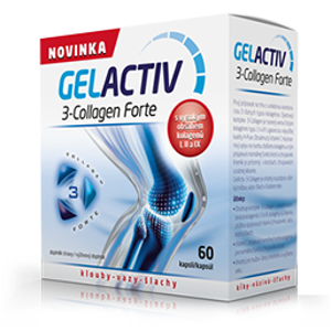 GelActiv 3-Collagen Forte cps.60+60 Zdarma - II. jakost