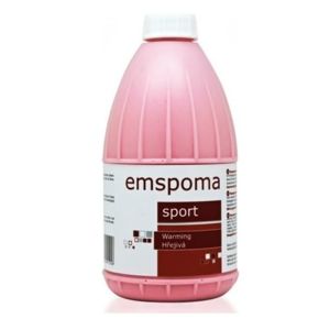 Masážní emulze Emspoma hřejivá O 500 ml (růžová) - II. jakost