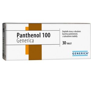 Panthenol 100 Generica tbl.30 - II. jakost