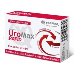 UroMax Rapid tbl.10+10 Zdarma - II. jakost