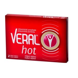 Herbacos VERAL HOT hřejivá náplast 2ks - II. jakost