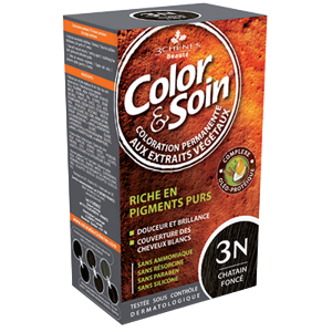 Barva Color&Soin 3N - tmavě hnědá 135ml - II. jakost