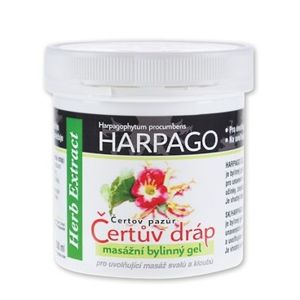 HARPAGO Čertův dráp masážní bylinný gel 250ml - II. jakost